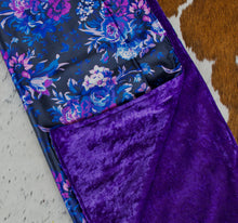 Load image into Gallery viewer, Rodeo Bum Handmade Satin &amp; Minky Blankets