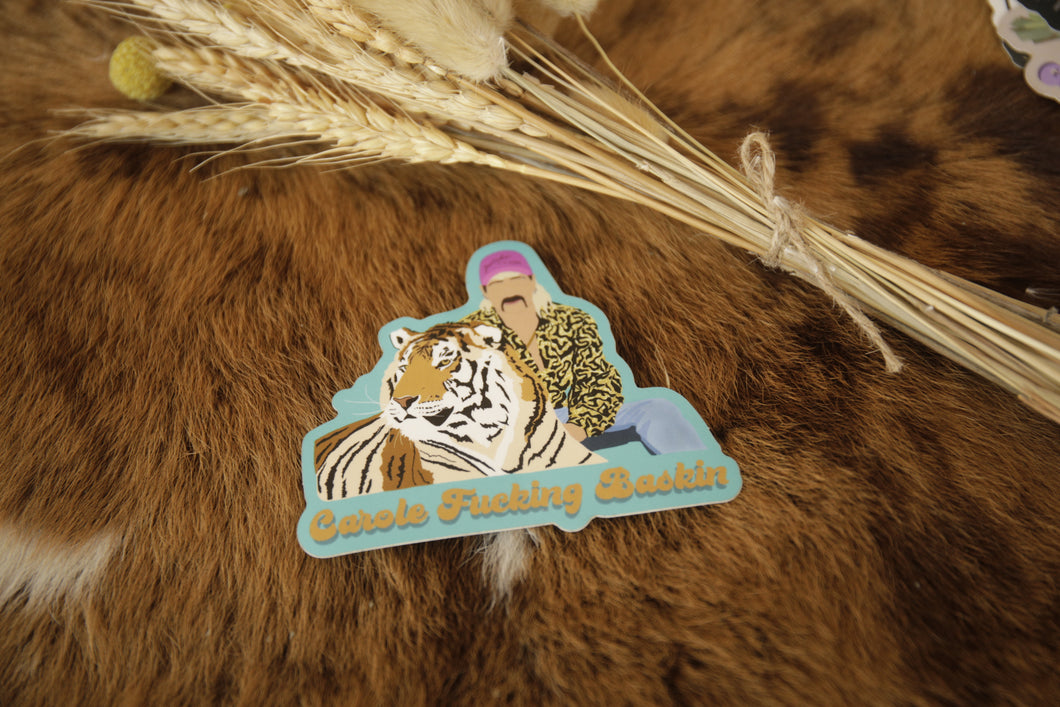 Tiger King Sticker