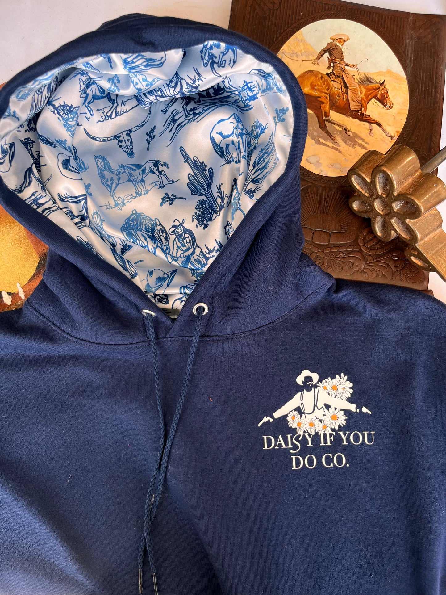 Satin Lined Western Hoodies - DiYDCo ORIGINALS