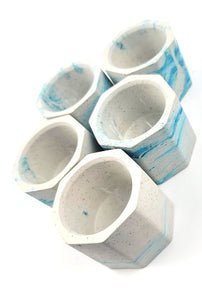 Hand-Poured Concrete Pots