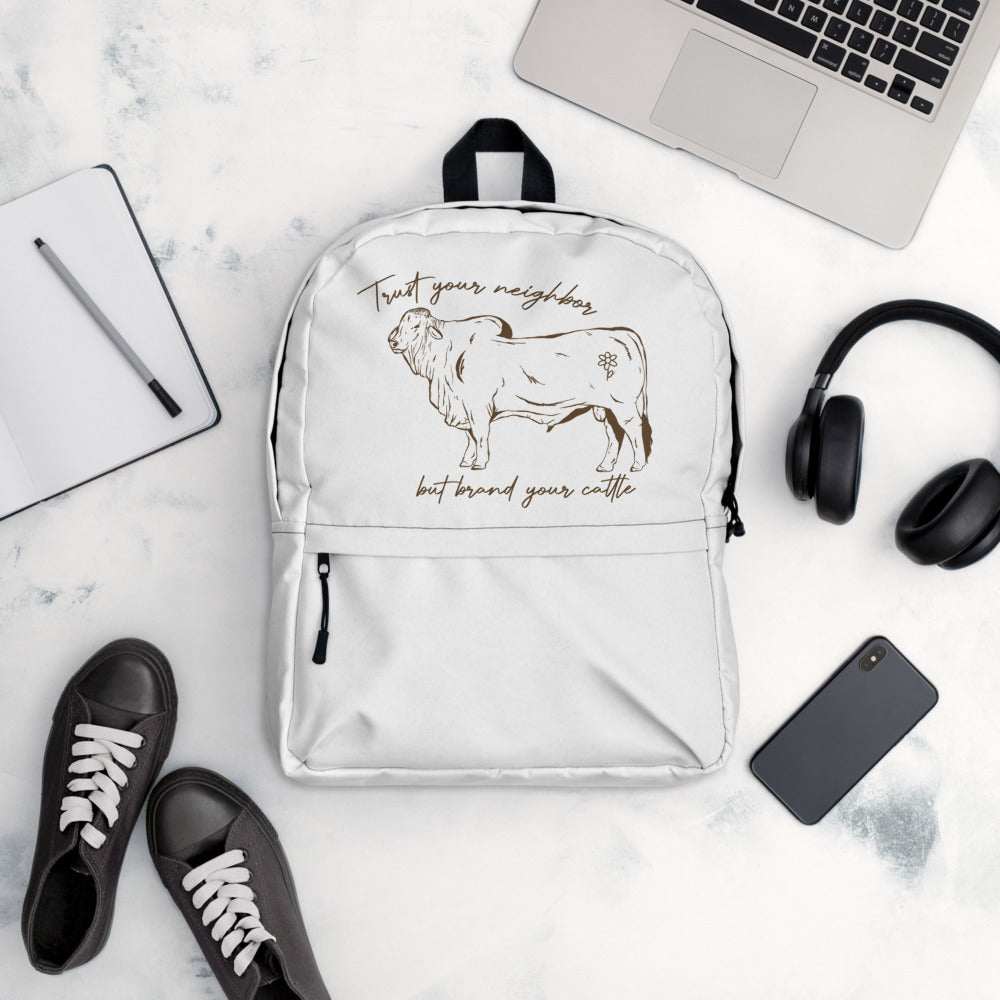 Brand Your Cattle Backpack
