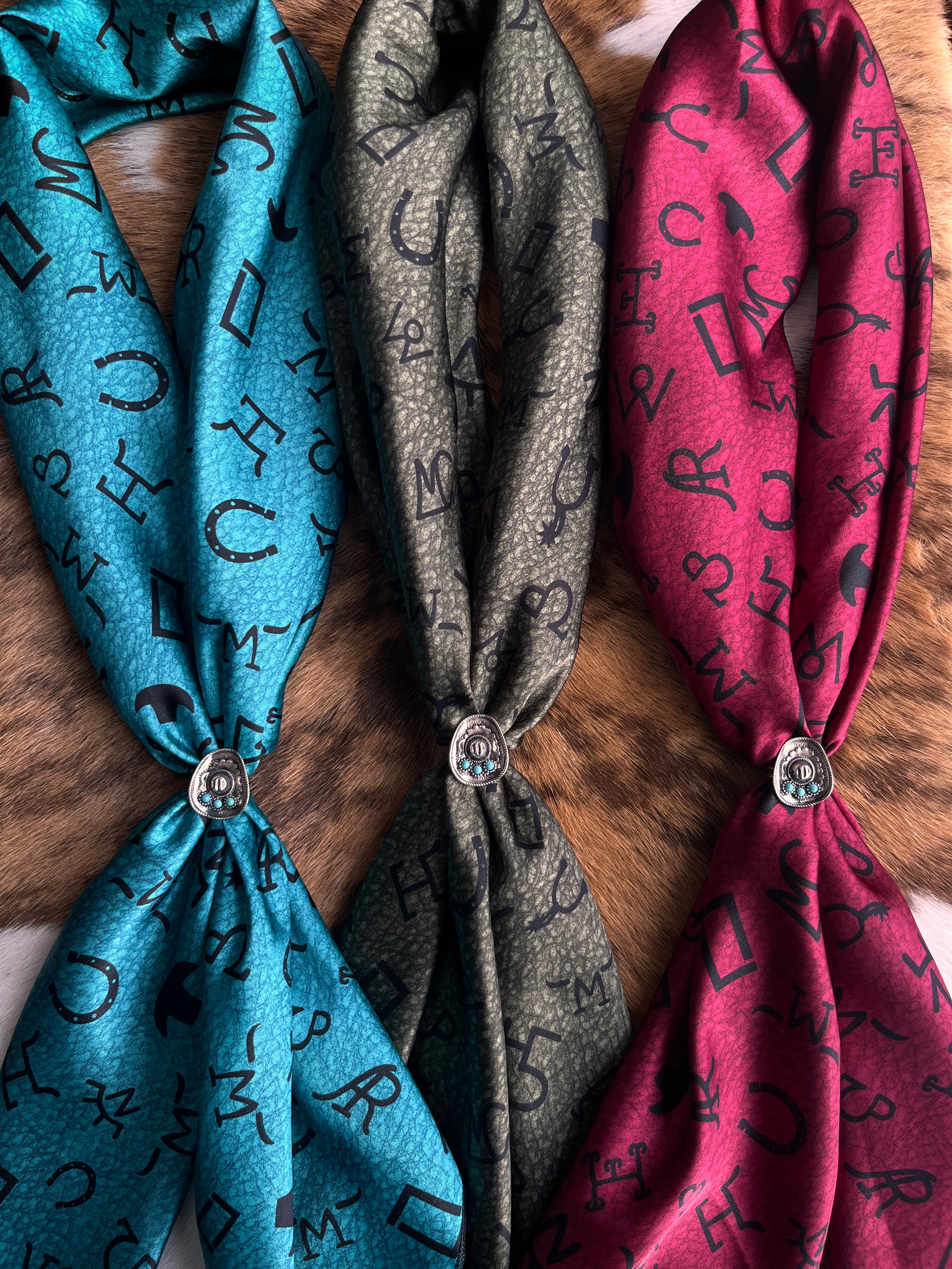 Branded Leather DS Wild Rag – Daisy If You Do Co.