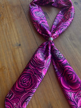 Load image into Gallery viewer, Purple Roses Wild Rag