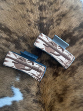 Load image into Gallery viewer, Western Leather Hair Clips