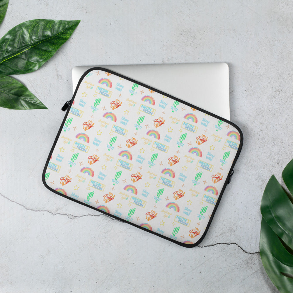 Neon Moon Laptop Sleeve