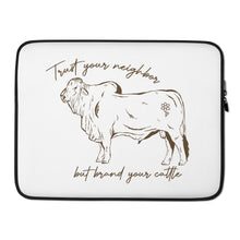 Load image into Gallery viewer, Brand Your Cattle Laptop Sleeve